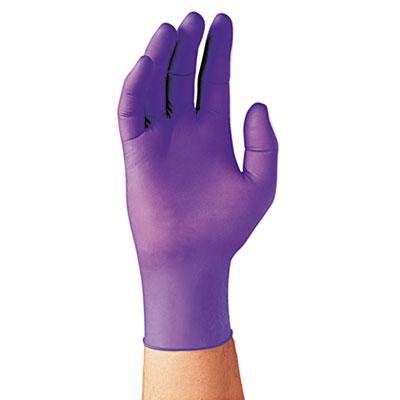 View larger image of PURPLE NITRILE Exam Gloves, 242 mm Length, Large, Purple, 100/Box