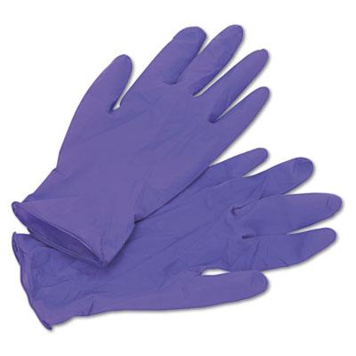 View larger image of PURPLE NITRILE Exam Gloves, 242 mm Length, Medium, Purple, 100/Box