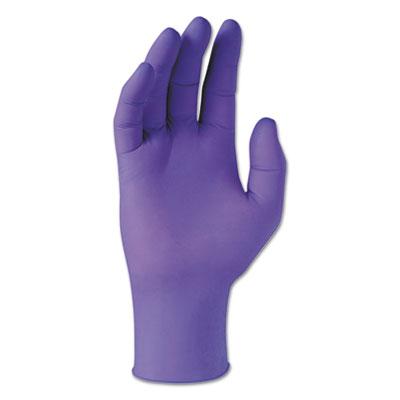 View larger image of PURPLE NITRILE Exam Gloves, 242 mm Length, Small, Purple, 100/Box
