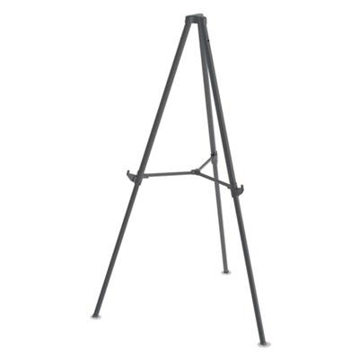 View larger image of Quantum Heavy Duty Display Easel, 35.62" to 61.22" High, Plastic, Black