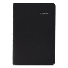 QuickNotes Daily/Monthly Appointment Book, 8.5 x 5.5, Black Cover, 12-Month (Jan to Dec): 2023