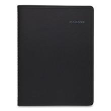 QuickNotes Weekly Vertical-Column Format Appointment Book, 11 x 8.25, Black Cover, 12-Month (Jan to Dec): 2024