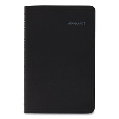View larger image of QuickNotes Weekly Block Format Appointment Book, 8.5 x 5.5, Black Cover, 12-Month (Jan to Dec): 2024