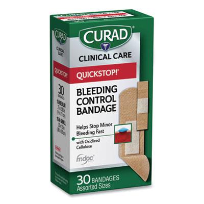 View larger image of QuickStop Flex Fabric Bandages, Assorted, 30/Box
