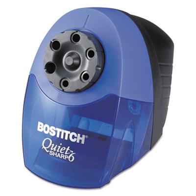 View larger image of QuietSharp 6 Classroom Electric Pencil Sharpener, AC-Powered, 6.13" x 10.69" x 9", Blue