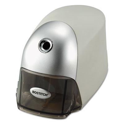 View larger image of QuietSharp Executive Electric Pencil Sharpener, AC-Powered, 4" x 7.5" x 5", Gray