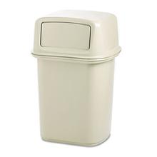 Ranger Fire-Safe Container, Two Doors, 45 gal, Structural Foam, Beige