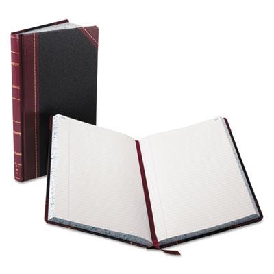 View larger image of Record/Account Book, Black/Red Cover, 300 Pages, 14 1/8 x 8 5/8