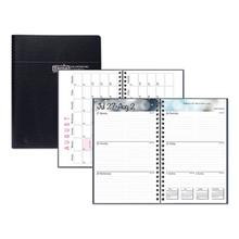 Recycled Academic Weekly/Monthly Appointment Planner, 8 x 5, Black Cover, 13-Month (Aug to Aug): 2023 to 2024