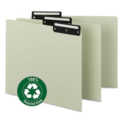 View larger image of Recycled Blank Top Tab File Guides, 1/3-Cut Top Tab, Blank, 8.5 x 11, Green, 50/Box
