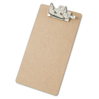 View larger image of Recycled Hardboard Archboard Clipboard, 2.5" Clip Capacity, Holds 8.5 x 14 Sheets, Brown