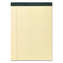 Recycled Legal Pad, Wide/legal Rule, 40 Canary-Yellow 8.5 X 11 Sheets, Dozen
