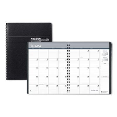 View larger image of 14-Month Recycled Ruled Monthly Planner, 11 x 8.5, Black Cover, 14-Month (Dec to Jan): 2023 to 2025