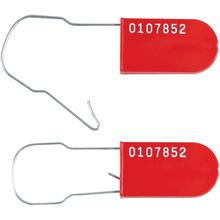Red Wire Padlock Seals