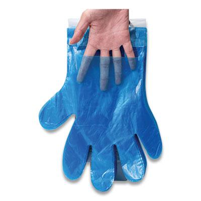 View larger image of Reddi-to-Go Poly Gloves on Wicket, One Size, Clear, 8,000/Carton