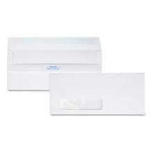Redi-Seal Envelope, Address Window, #10, Commercial Flap, Redi-Seal Adhesive Closure, 4.13 x 9.5, White, 500/Box