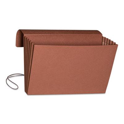 View larger image of Redrope Expanding Wallet With Elastic Cord, 5.25" Expansion, 1 Section, Legal Size, Redrope, 10/box