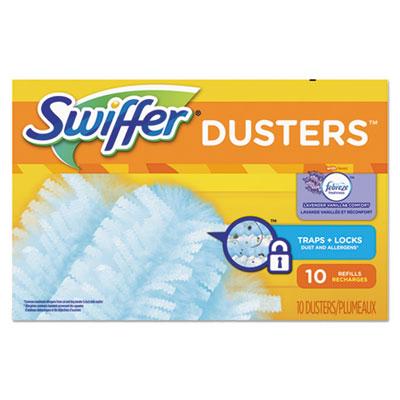 View larger image of Refill Dusters, Dust Lock Fiber, Light Blue, Lavender Vanilla Scent, 10/Box