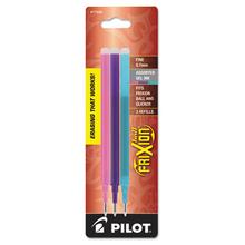 Refill for Pilot FriXion, FriXion Ball, FriXion Clicker and FriXion LX Gel Pens, Fine Point, Assorted Ink Colors, 3/Pack
