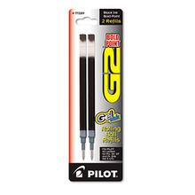 Refill for Pilot G2 Gel Ink Pens, Bold Point, Black Ink, 2/Pack