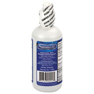 View larger image of Refill for SmartCompliance General Business Cabinet, 4 oz Eyewash Bottle