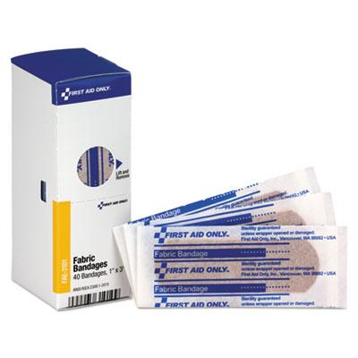 View larger image of Refill for SmartCompliance General Business Cabinet, Fabric Bandages, 1x3, 40/Bx