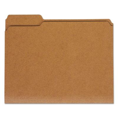 View larger image of Reinforced Kraft Top Tab File Folders, 1/3-Cut Tabs, Letter Size, Kraft, 100/Box