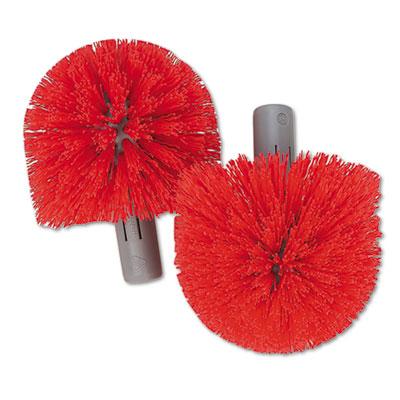 View larger image of Replacement Heads For Ergo Toilet-Bowl-Brush System, Red, 2/Pack