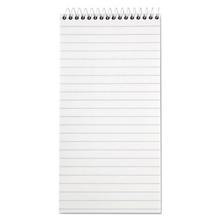 Reporter's Notepad, Wide/legal Rule, White Cover, 70 White 4 X 8 Sheets, 12/pack