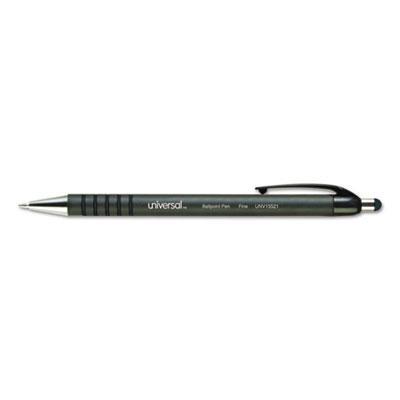View larger image of Retractable Ballpoint Pen, Fine 0.7mm, Blue Ink/Barrel, Dozen