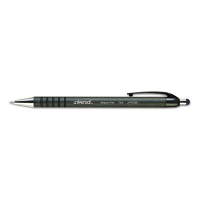 View larger image of Retractable Ballpoint Pen, Medium 1mm, Blue Ink/Barrel, Dozen