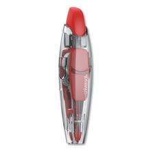 Retractable Pen Style Correction Tape, Transparent Gray/Red Applicator, 0.2" x 236", 4/Pack