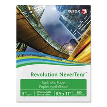 Revolution NeverTear, 8 mil, 8.5 x 11, Smooth White, 500/Ream