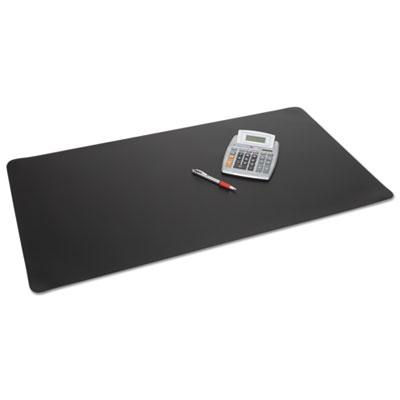 View larger image of Rhinolin II Desk Pad with Antimicrobial Protection, 24 x 17, Black