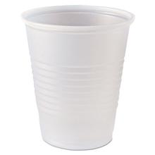 RK Ribbed Cold Drink Cups, 5 oz, Clear, 2500/Carton