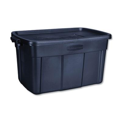 View larger image of Roughneck Storage Box, 31 gal, 20.4" x 32.3" x 16.7", Dark Indigo Metallic