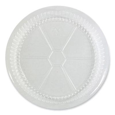 View larger image of Round Aluminum To-Go Container Lids, Dome Lid, 9", Clear, Plastic, 500/carton