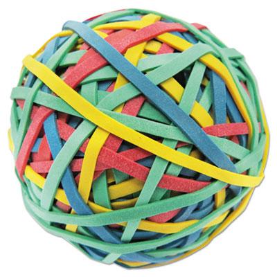 View larger image of Rubber Band Ball, 3" Diameter, Size 32, Assorted Colors, 260/Pack