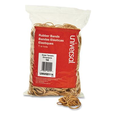 View larger image of Rubber Bands, Size 14, 0.04" Gauge, Beige, 1 lb Box, 2,200/Pack