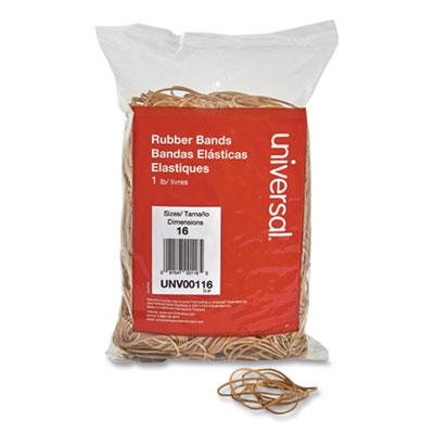 View larger image of Rubber Bands, Size 16, 0.04" Gauge, Beige, 1 lb Box, 1,900/Pack