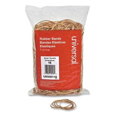 View larger image of Rubber Bands, Size 18, 0.04" Gauge, Beige, 1 lb Box, 1,600/Pack