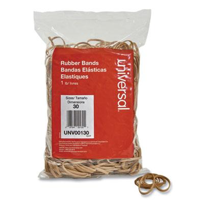 View larger image of Rubber Bands, Size 30, 0.04" Gauge, Beige, 1 lb Box, 1,100/Pack