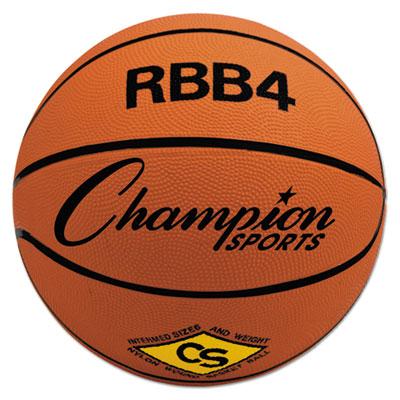 View larger image of Rubber Sports Ball, For Basketball, No. 6, Intermediate Size, Orange