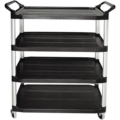View larger image of Rubbermaid® Black Service Cart - 41 x 20 x 51". Black
