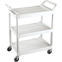 Rubbermaid® Service Cart - 34 x 19 x 38", White