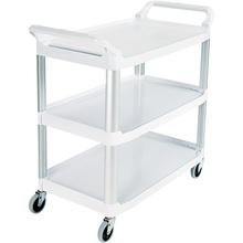 Rubbermaid® Service Cart - 41 x 20 x 38", White