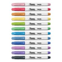 SHARPIE S-Note Creative Markers, Highlighters, Assorted Colors, Chisel Tip,  36 Count