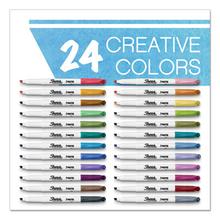 S-Note Creative Markers, Chisel Tip, Assorted Colors, 24/Pack