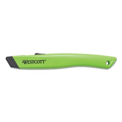 View larger image of Safety Ceramic Blade Box Cutter, 0.5" Blade, 5.5" Plastic Handle, Green