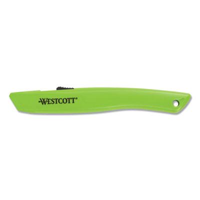 View larger image of Safety Ceramic Blade Box Cutter, 0.5" Blade, 6.15" Plastic Handle, Green